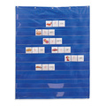 Learning Resources Standard Pocket Chart, 33.5" x 42", Blue 2206